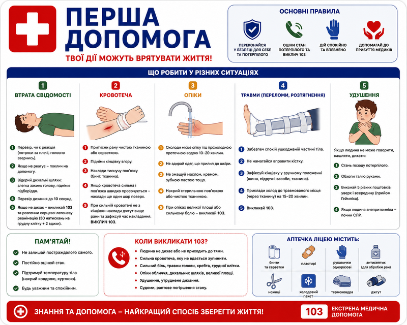 Перша допомога